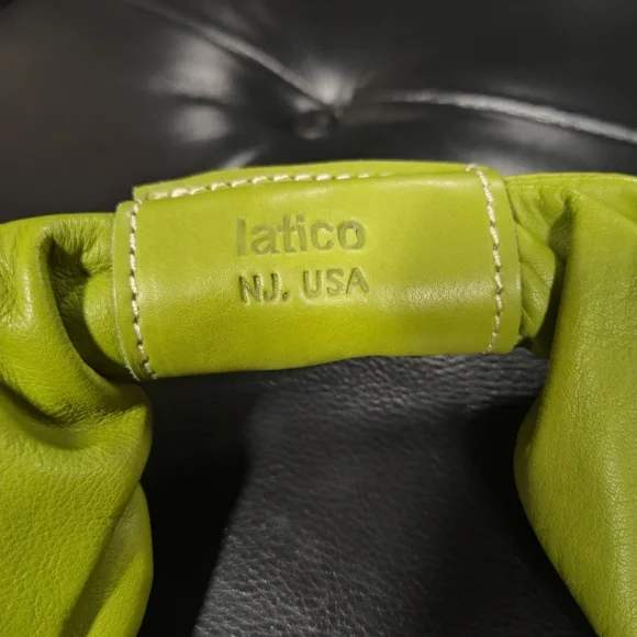 Latico | NWT Stunning Olive Leather Hobo Bag - Picture 3 of 6